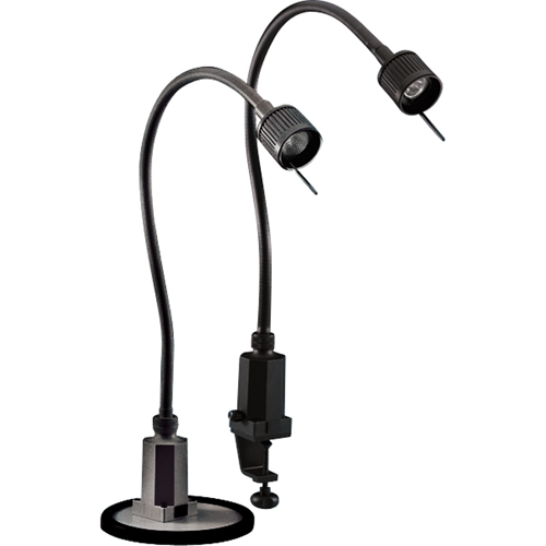Sunnex Halogen Task Lights, 20 W, 20" Neck, Black Planification Entrepots Molloy