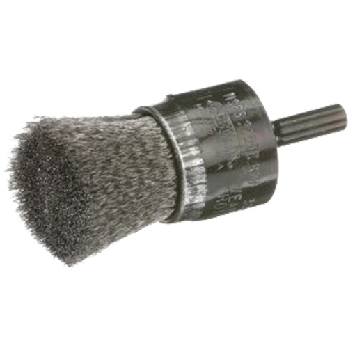 Brosse mont&eacute;e &agrave; fils ondul&eacute;s, 1", Fils 0,006" Planification Entrepots Molloy