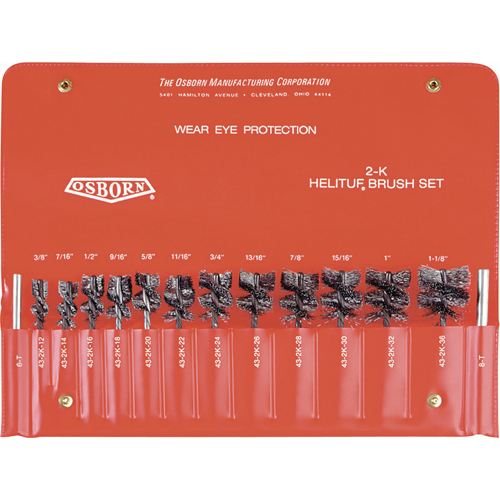 HeliTuf&reg; Crimped Wire Internal Brush Kit Planification Entrepots Molloy