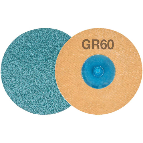 Disque de ponçage TWIST TOPCUT, 3" dia., Grain 60, Zirconium Planification Entrepots Molloy