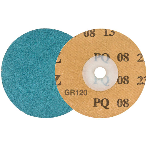 Disque de ponçage TWIST TOPCUT, 3" dia., Grain 120, Zirconium Planification Entrepots Molloy
