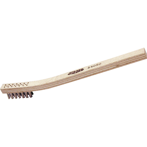 Small Cleaning Scratch Brush, Stainless Steel, 3" x 7" Wire Rows, 7-1/2" Long Planification Entrepots Molloy