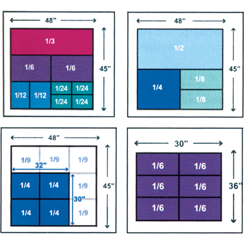 Syst&egrave;me de contenants d'exp&eacute;dition 4845 de StakPak Plus, 7,4" la x 12" p x 5" h, Bleu royal Planification Entrepots Molloy