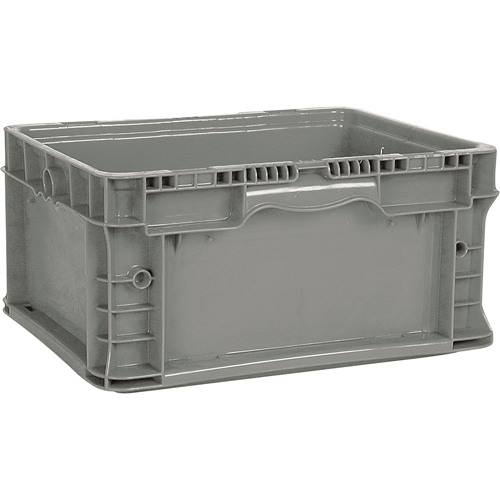 Syst&egrave;me de contenants d'exp&eacute;dition 4845 de StakPak Plus, 15" la x 12" p x 7,5" h, Gris Planification Entrepots Molloy