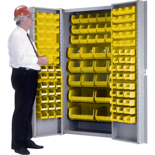 Armoire &agrave; combinaison avec porte creuse, 38" la x 24" p x 72" h, 36 tablettes Planification Entrepots Molloy