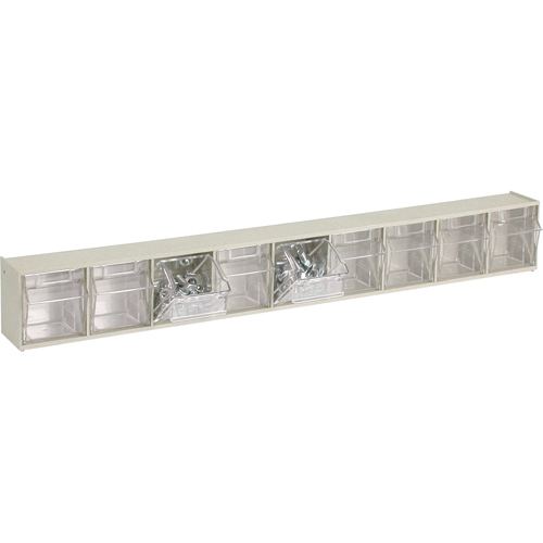 Syst&egrave;me de casiers modulaires Tip-Out, 23-5/8" la x 2-1/2" p x 3-1/8" h, 9 tiroirs Planification Entrepots Molloy