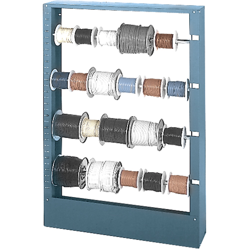 Supports pour bobines, 4 Tiges, 6" la x 26-1/8" p x 37-1/8" h Planification Entrepots Molloy