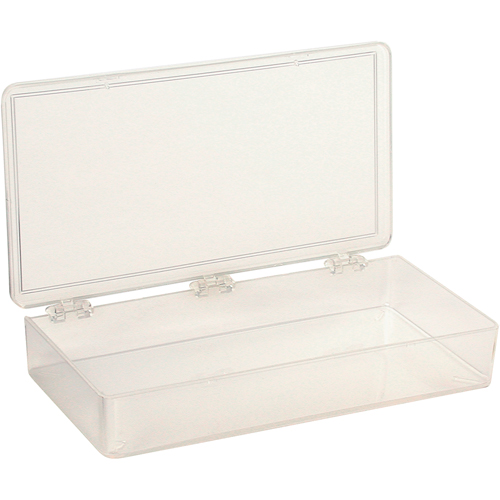 Boîte &agrave; compartiments K-Resin, Plastique, 4" la x 8" p, 1-3/16" h, Transparent Planification Entrepots Molloy
