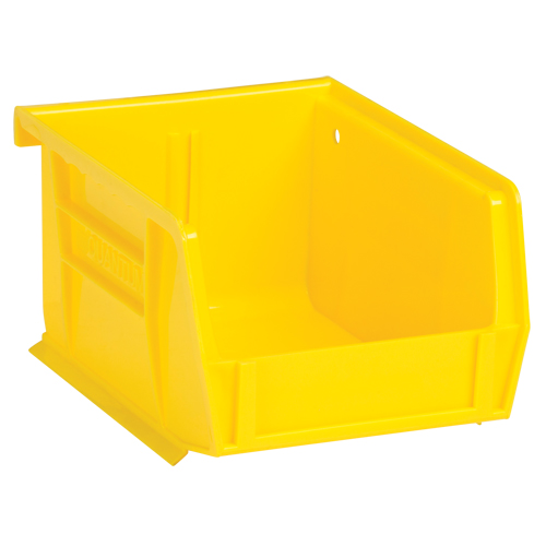 Bacs ultra empilable & suspendable, 4-1/8" la, 3" h x 5-3/8" p, Jaune Planification Entrepots Molloy