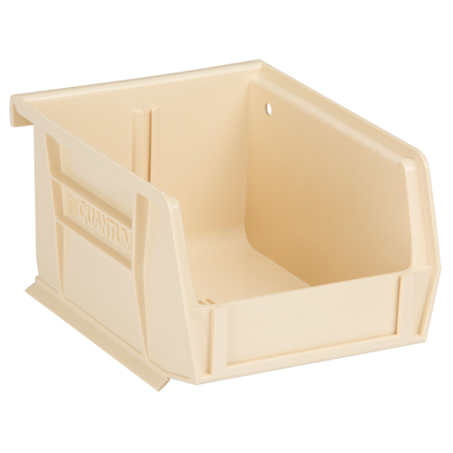 Ultra Stack & Hang Bin, 4-1/8" W x 3" H x 5-3/8" D, Ivory Planification Entrepots Molloy