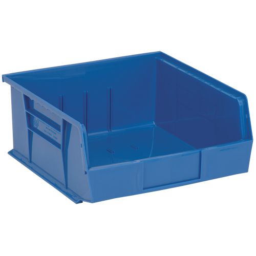 Bacs ultra empilable & suspendable, 11" la, 5" h x 10-7/8" p, Bleu Planification Entrepots Molloy