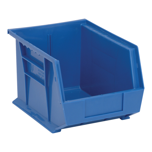 Ultra Stack & Hang Bin, 8-1/4" W x 7" H x 10-3/4" D, Blue Planification Entrepots Molloy