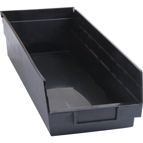 Recycled Shelf Bins, 6-5/8" W x 17-7/8" D x 4" H, 40 lbs. Capacity Planification Entrepots Molloy