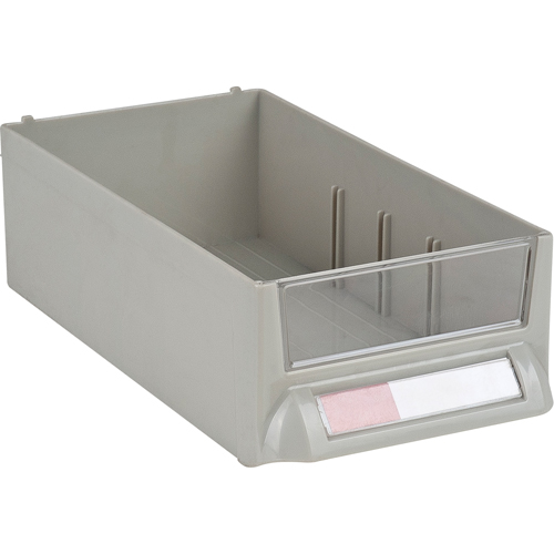 Replacement Drawer for KPC-400 Parts Cabinet, Plastic, 4-11/16" W x 8-5/8" D x 2-7/10" H, Grey Planification Entrepots Molloy