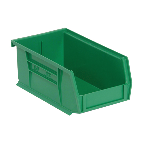 Ultra Stack & Hang Bin, 4-1/8" W x 3" H x 7-3/8" D, Green Planification Entrepots Molloy