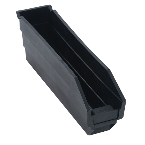 Recycled Shelf Bin, 11-5/8" W x 2-3/4" D x 4" H, 8 lbs. Capacity Planification Entrepots Molloy