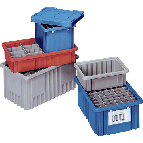 Porte-&eacute;tiquette pour contenants Divider Box Planification Entrepots Molloy