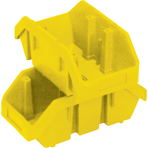 Boîtes &agrave; ramassage rapide "Quick Pick", 5" x 8,375" x 12,5", Jaune Planification Entrepots Molloy