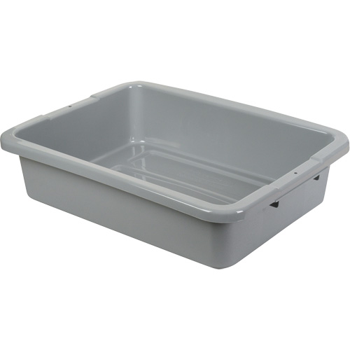 Boîtes utilitaires - Gris, 5" ha x 15" p x 20" lo, Plastique, Gris Planification Entrepots Molloy