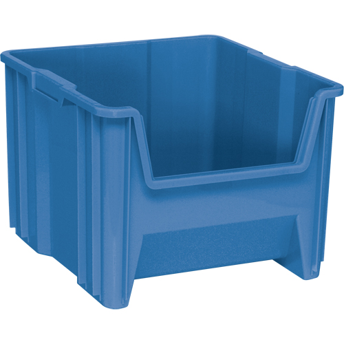 Giant Stacking Containers, 16.5" W x 17.5" D x 12.5" H, Blue Planification Entrepots Molloy