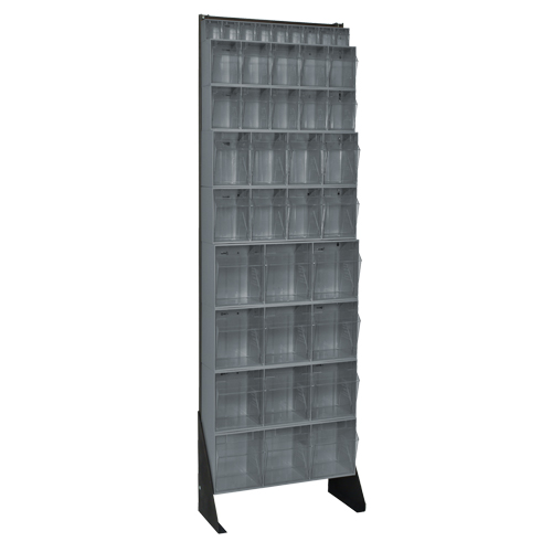 Support pour bacs basculants, 23-5/8" la x 8" p x 75" h, 36 tiroirs Planification Entrepots Molloy