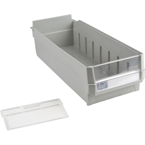 Replacement Drawer for KPC-HD Heavy-Duty Parts Cabinets, Plastic, 6-1/2" W x 14-4/5" D x 4" H, Grey Planification Entrepots Molloy