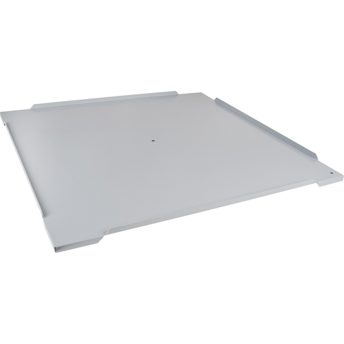 Carrousel de casiers &agrave; tiroirs industriels & robustes, Acier, 27-1/2" la x 27-1/2" p x 1" h, Gris Planification Entrepots Molloy