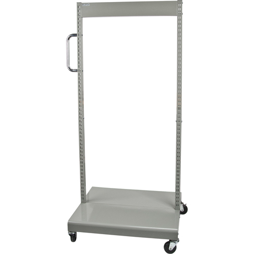 Mobile Tilt Bin Rack - Cart Only, Double-sided, 26-1/4" W x 22" D x 57-1/2" H Planification Entrepots Molloy