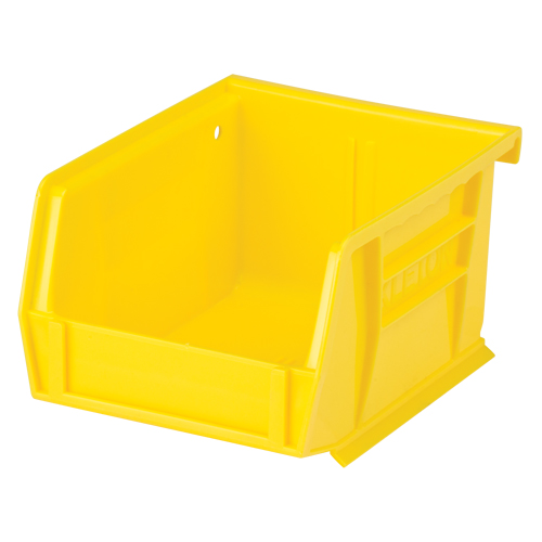 Bac empilable & &agrave; suspendre, 4-1/8" la, 3" h x 5-3/8" p, Jaune Planification Entrepots Molloy