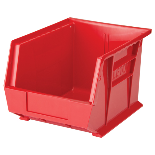 Stack & Hang Bin, 8-1/4" W x 7" H x 10-3/4" D, Red Planification Entrepots Molloy