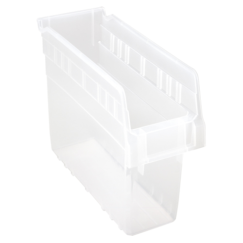 Bacs pour &eacute;tag&egrave;re Store-Max, 4-3/8" la x 8" H x 11-5/8" p, Transparent, Capacit&eacute; 44 lb Planification Entrepots Molloy