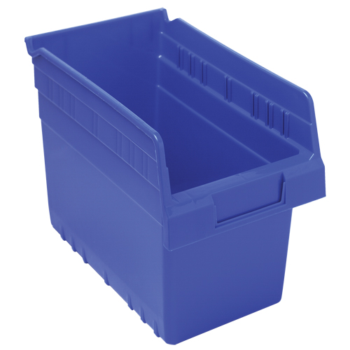 Bacs pour &eacute;tag&egrave;re Store-Max, 6-5/8" la x 8" H x 11-5/8" p, Bleu, Capacit&eacute; 44 lb Planification Entrepots Molloy