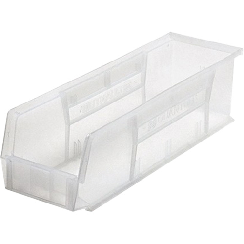 Ultra Stack & Hang Bin, 17-7/8" W x 5" H x 5-1/2" D, Clear Planification Entrepots Molloy