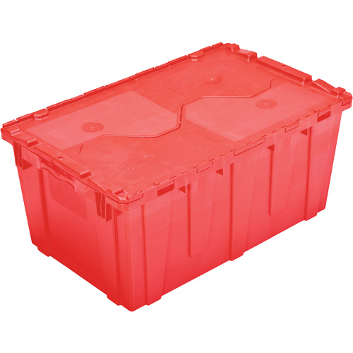 Bac emboîtable FP243C FliPak, 26,9" x 16,9" x 12,1", Rouge Planification Entrepots Molloy