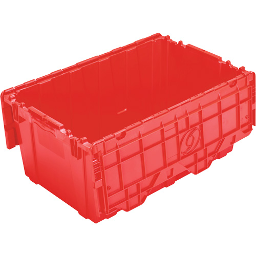 Bac emboîtable FP243C FliPak, 26,9" x 16,9" x 12,1", Rouge Planification Entrepots Molloy