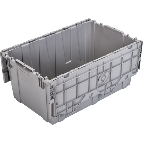 Bac emboîtable FP243C FliPak, 26,9" x 16,9" x 12,1", Gris Planification Entrepots Molloy