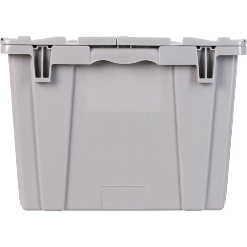Bac emboîtable FP243C FliPak, 26,9" x 16,9" x 12,1", Gris Planification Entrepots Molloy