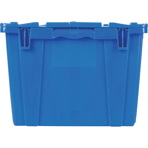 FP243C FliPak Nestable Tote, 26.9" x 16.9" x 12.1", Blue Planification Entrepots Molloy