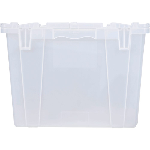 Bac emboîtable FP243C FliPak, 26,9" x 16,9" x 12,1", Transparent Planification Entrepots Molloy