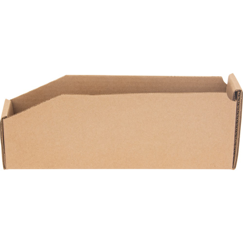 Boîtes profondes en carton ondul&eacute;, 1-15/16" la x 11-1/4" p x 4-1/2" h, Beige Planification Entrepots Molloy
