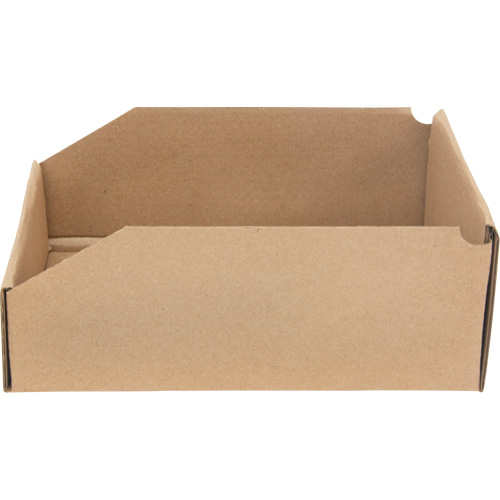 Boîtes profondes en carton ondul&eacute;, 8-3/4" la x 11-1/4" p x 4-1/2" h, Beige Planification Entrepots Molloy