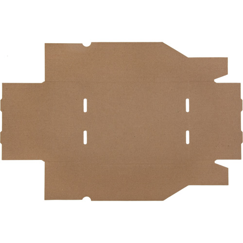 Boîtes profondes en carton ondul&eacute;, 8-3/4" la x 11-1/4" p x 4-1/2" h, Beige Planification Entrepots Molloy