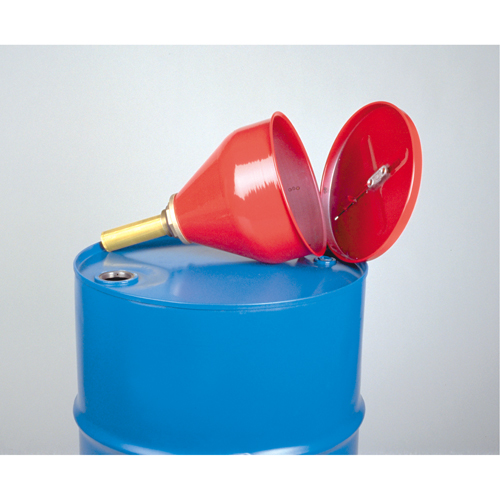 Safety Drum Funnels, 2.6 gal. Planification Entrepots Molloy