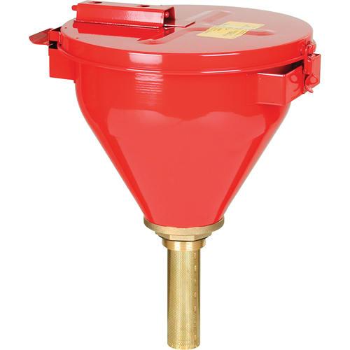Safety Drum Funnels, 2.6 gal. Planification Entrepots Molloy