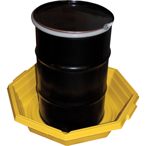 Plateaux Drums-Up, 37,5" lo x 37,5" la x 7,5" h, Cap. de d&eacute;versement 20 gal. US Planification Entrepots Molloy