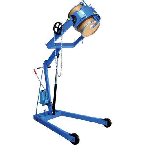 Hydra-Lift Drum Handlers, 55 US gal. (45 Imperial Gal.) Capacity Planification Entrepots Molloy