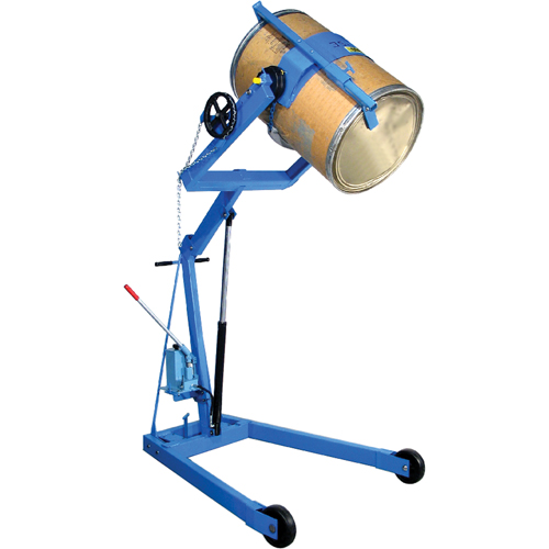 Hydra-Lift Drum Handlers, 55 US gal. (45 Imperial Gal.) Capacity Planification Entrepots Molloy