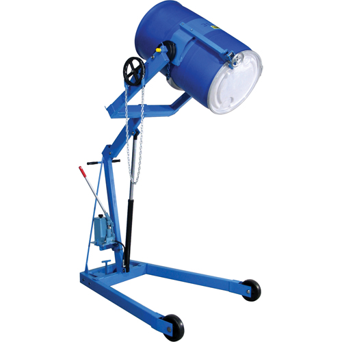 Hydra-Lift Drum Handlers, 55 US gal. (45 Imperial Gal.) Capacity Planification Entrepots Molloy