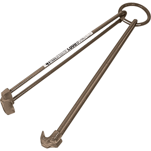 Crochets de levage pour barils, 55 gal. US (45 gal. imp.), Cap. 1000 lb/454 kg Planification Entrepots Molloy