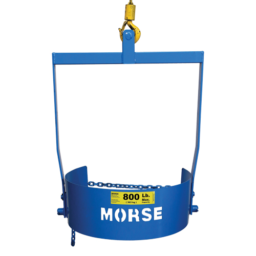 Leveurs de baril - Inclinaison manuelle, Baril de 55 gal. US (45 gal. imp.), Capacit&eacute; 800 lb/363 kg Planification Entrepots Molloy